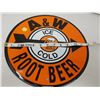 Image 3 : A&W Rootbeer sign, 12" reproduction