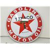 Image 1 : Texaco reproduction button sign, 16"