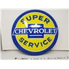 Image 1 : Chevrolet reproduction button sign, 16"