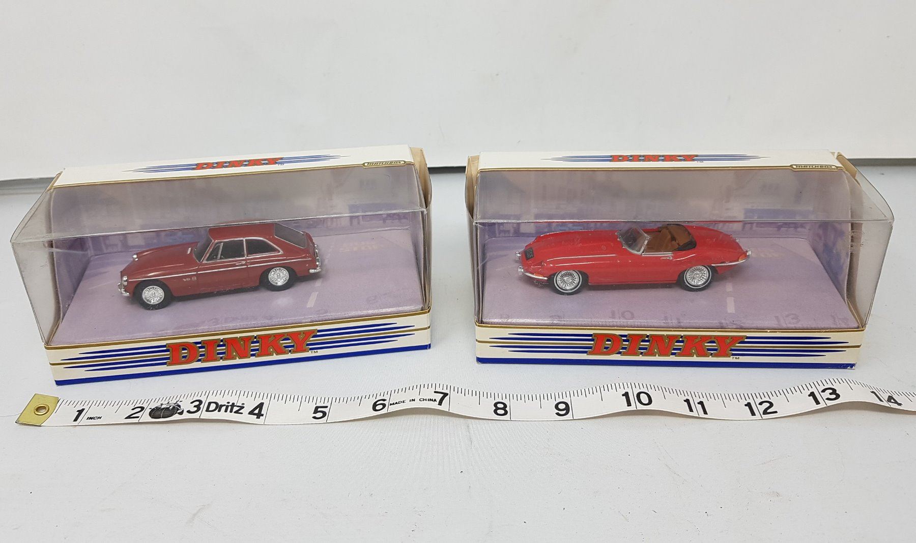 2 Dinky Matchbox 143 scale cars
