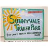 Image 1 : Sunnyvale park sign, 17" long