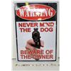 Image 1 : Warning sign, 12" X 17"