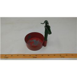 METAL TOY WATER PUMP - PUMP ARM MOVES