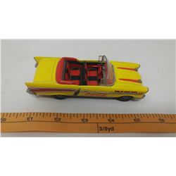 1988 MATCHBOX DINKY 1957 CHEVY BEL-AIR CONVERTIBLE COCA-COLA METAL CAR