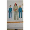 Image 2 : GROUP OF MARX COMPANY JOHNNY WEST DOLLS & ACCESSORIES (COWBOY, NATIVE, GIRLS - COWBOY BROKEN)