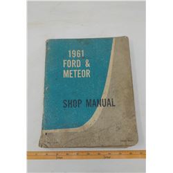 1961 FORD & METEOR SHOP MANUAL
