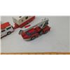 Image 2 : SOLIDO AMAR CIRCUS METAL TOYS - LAND ROVER WITH TRAILER, MERCEDES 1217K/32 DUMP TRUCK, ROUTIERE CRAN
