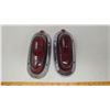 Image 1 : STUDEBAKER GLASS TAIL LIGHT SET