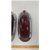 Image 2 : STUDEBAKER GLASS TAIL LIGHT SET