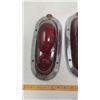 Image 3 : STUDEBAKER GLASS TAIL LIGHT SET