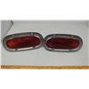 Image 4 : STUDEBAKER GLASS TAIL LIGHT SET