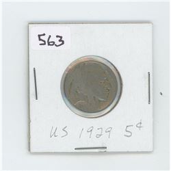 1929- USA 5 CENT