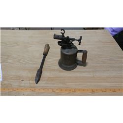 BLOW TORCH AND SOLDERING IRON