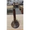 Image 2 : ANTIQUE WOOD LAMP STAND