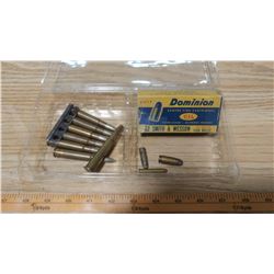 LOT OF ASSORTED BULLETS (6-1942, 1-9MM, 3-MISC., 20-32 CAL. S&W)