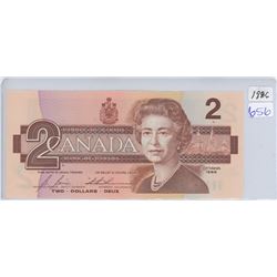 1986 TWO DOLLARS
