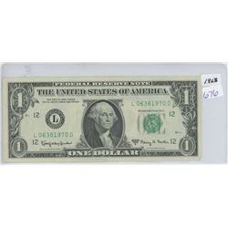 1963 USA ONE DOLLAR