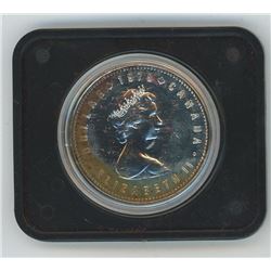 1978 CANADIAN MINT SILVER DOLLAR IN CASE