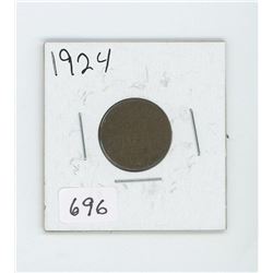 1924 CANADIAN ONE CENT