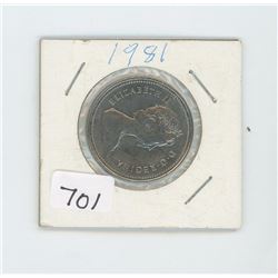 1981 CANADIAN 50 CENT