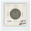 Image 1 : 1935 CANADIAN 25 CENT