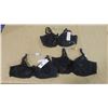 Image 1 : LOT OF THREE BRAS, ASSORTED SIZES