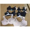 Image 1 : LOT OF SIX BRAS, ASSORTED SIZES