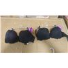 Image 7 : LOT OF FIVE BRAS, ASSORTED SIZES