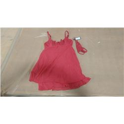 RED BABY DOLL SET (SMALL)