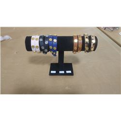 BRACELET STAND WITH BRACELETS