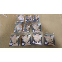 SILICONE & SOFT FOAM NIPPLE COVERS AND FABRIC BRA BACK CONVERTERS