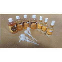 LOT OF ASSORTED HAND & BODY WASH AND BODY GLOSS