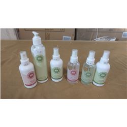 LOT OF ASSORTED BOTANICAL MIST, BODY OIL MIST AND BODY LOTION