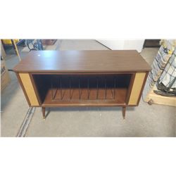 RECORD STAND - 41" X 16" X 25"