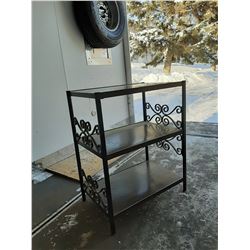 RETRO BLACK TIN SHELVES