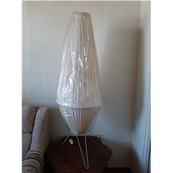 THREE LAMPS - RETRO, BLUE WITH GEESE, ETC.