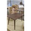 Image 3 : END TABLE AND SEWING MACHINE CASE - TALBE IS 24" X 16" X 22