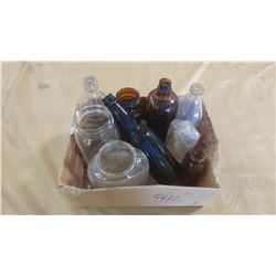 BOX OF BOTTLES
