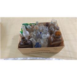 BOX OF BOTTLES