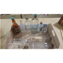 BOX OF BOTTLES