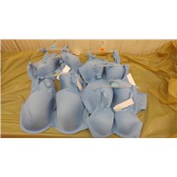 LOT OF SIX BRAS, ASSORTED SIZES