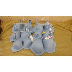 LOT OF SIX BRAS, ASSORTED SIZES