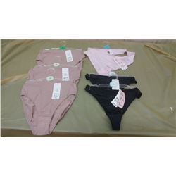 SIX PAIRS OF UNDERWEAR, ASSORTED SIZES