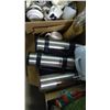 Image 3 : BOX OF ASSORTED ITEMS - THERMOSES, CUPS, ETC.