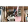 Image 1 : BOX OF ASSORTED ITEMS - BUG ZAPPER, MOTION DETECTOR SECURITY LIGHT, ETC.