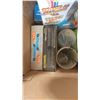Image 4 : BOX OF ASSORTED ITEMS - BUG ZAPPER, MOTION DETECTOR SECURITY LIGHT, ETC.