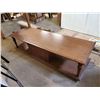 Image 2 : COFFEE TABLE - 60" X 20" X 15"
