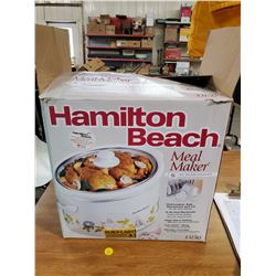 HAMILTON BACH SLOW COOKER (BRAND NEW)
