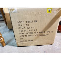 TEMP-TATIONS OVEN TO TABLE SET