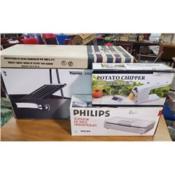 ASSORTED KITCHENWARE - FOOD WARMER/ROASTING PAN, VACCUM SEALER, ETC.